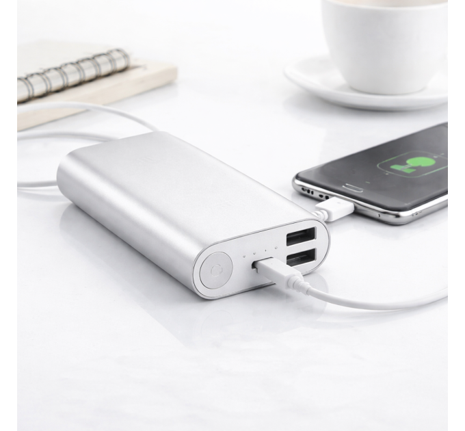 Повербанк Xiaomi MI 16000 mAh для зарядки смартфонов, гаджетов и портативной электроники