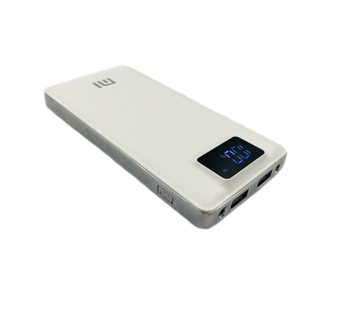 Power bank Xiaomi 18000 mAh White з РК-екраном та подвійним світлодіодом