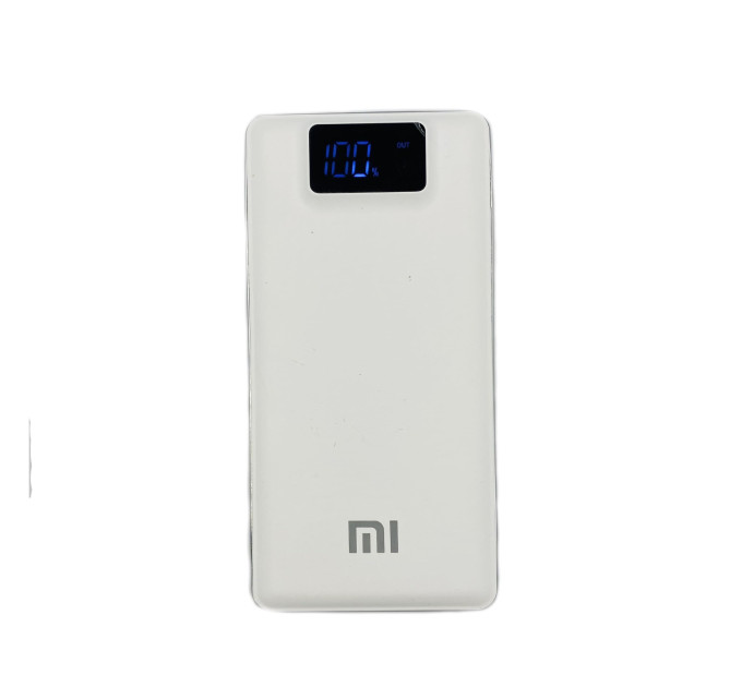Power bank Xiaomi 18000 mAh White з РК-екраном та подвійним світлодіодом