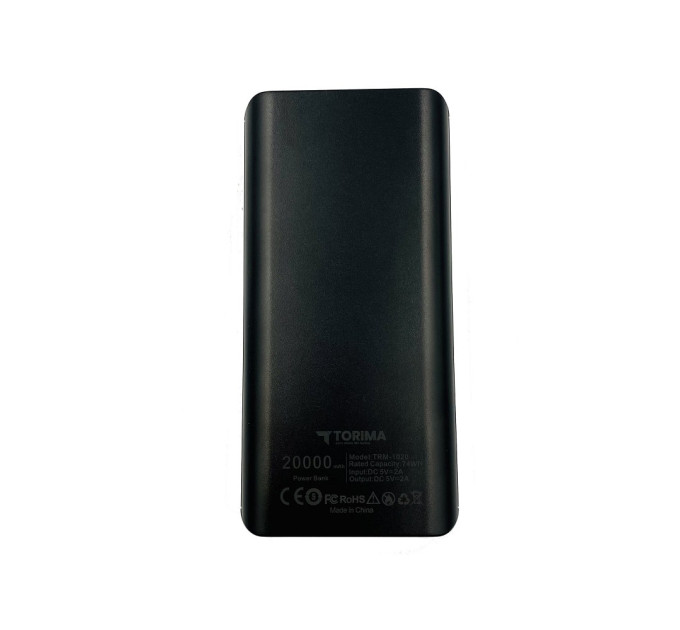 Внешний аккумулятор Power Bank Torima TRM-1020 20000 mAh с двумя USB