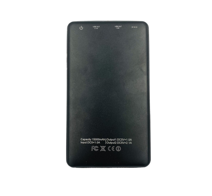 Power bank Xiaomi 15000 mAh – внешний аккумулятор для зарядки смартфонов, планшетов и USB-гаджетов