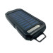 Power Bank Inter I-027 15 000 mAh – внешний аккумулятор с фонариком и солнечной панелью