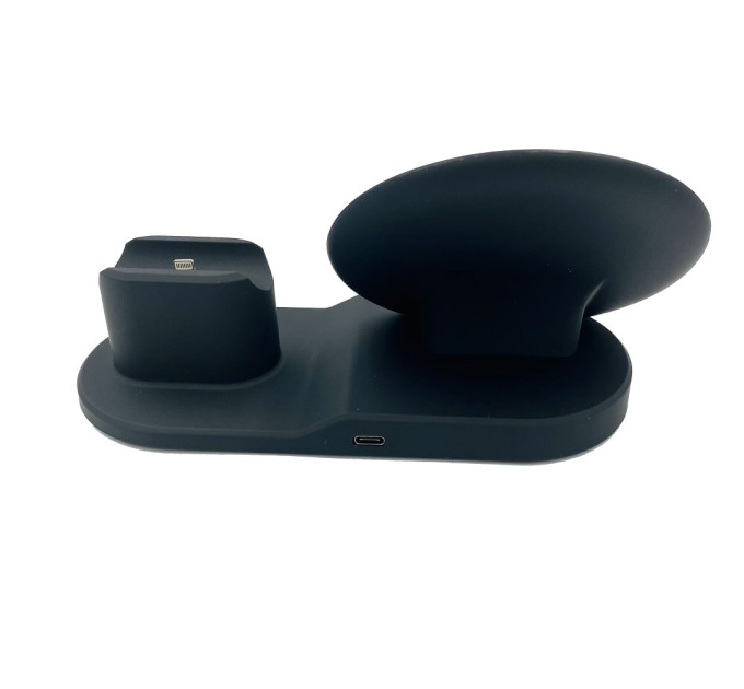 Док-станция Wireless Fast Charger 3 in 1 с быстрой беспроводной зарядкой