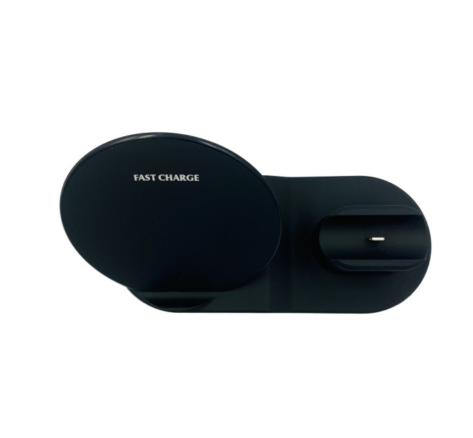 Док-станция Wireless Fast Charger 3 in 1 с быстрой беспроводной зарядкой