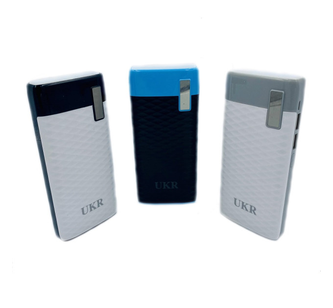 Power Bank UKR 30000 mAh для зарядки смартфонов, планшетов и USB-устройств в дороге