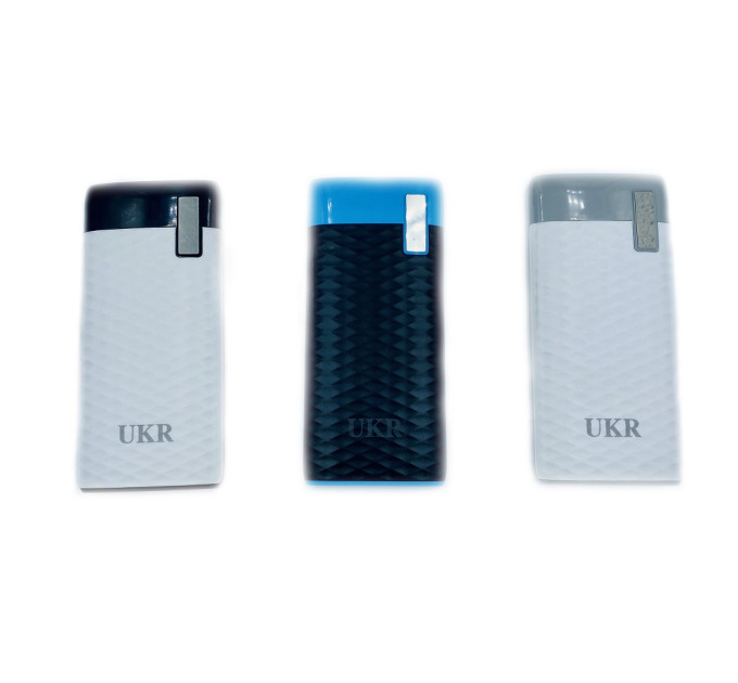 Power Bank UKR 30000 mAh для зарядки смартфонов, планшетов и USB-устройств в дороге