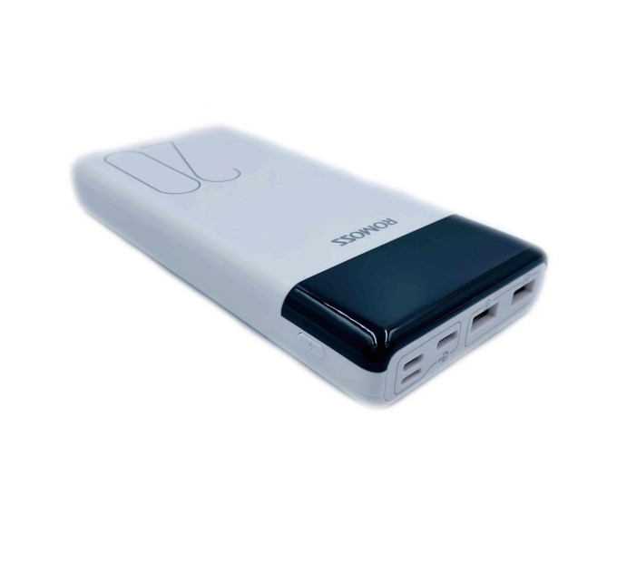 Power Bank Romoss 20 000 mAh – зовнішній акумулятор для одночасної зарядки двох пристроїв