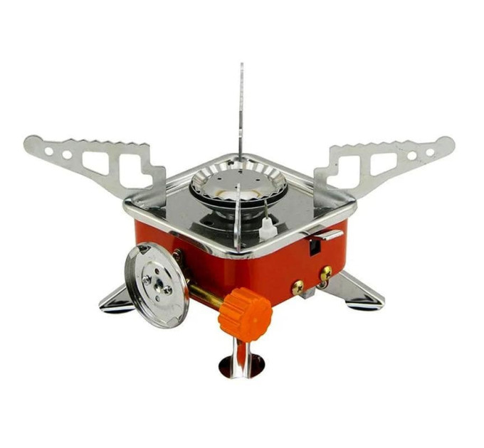 Портативная газовая плита Portable Card Type Stove K-202 с пьезоподжигом