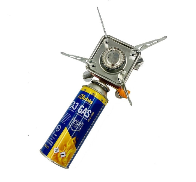 Портативная газовая плита Portable Card Type Stove K-202 с пьезоподжигом
