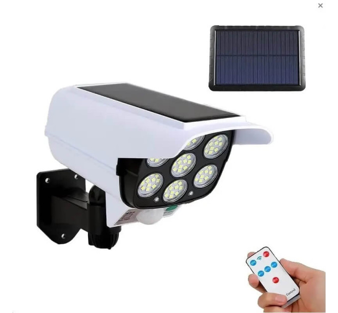 Уличный фонарь-камера Solar Light BL JLP 2178 с пультом