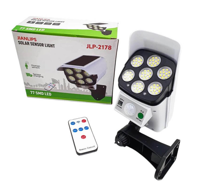 Уличный фонарь-камера Solar Light BL JLP 2178 с пультом