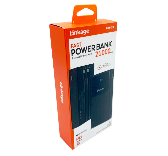 Power Bank Linkage LKP29 20000 mAh с быстрым зарядом