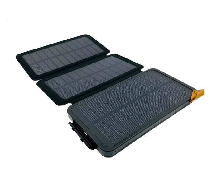 Розкладний Power Bank Baseo 35000mAh з трьома сонячними панелями