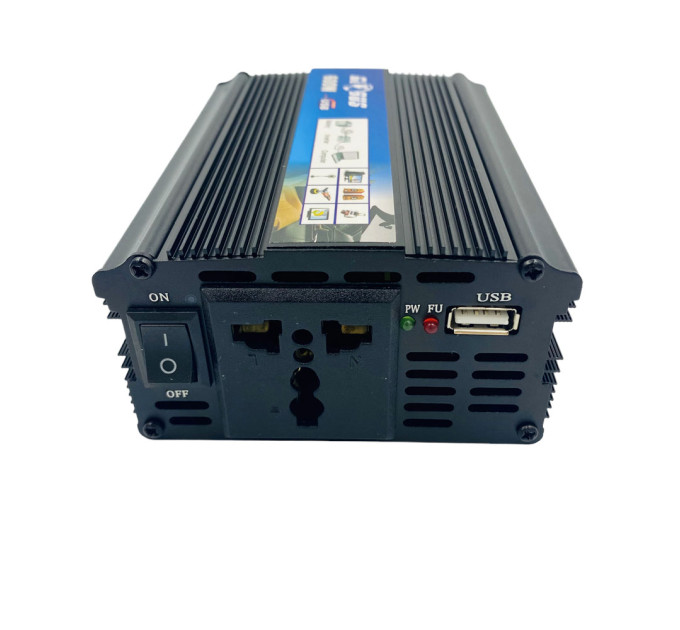 Инвертор Globus AC-12V/DC-220V 600W – преобразователь напряжения с USB