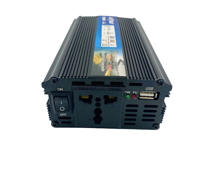 Инвертор 12-220V Globus AC/DC 1000W – преобразователь напряжения с USB