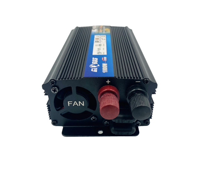 Инвертор 12-220V Globus AC/DC 1000W – преобразователь напряжения с USB