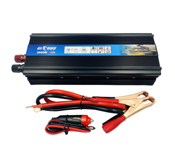 Преобразователь напряжения Globus 12V–220V 2000W 