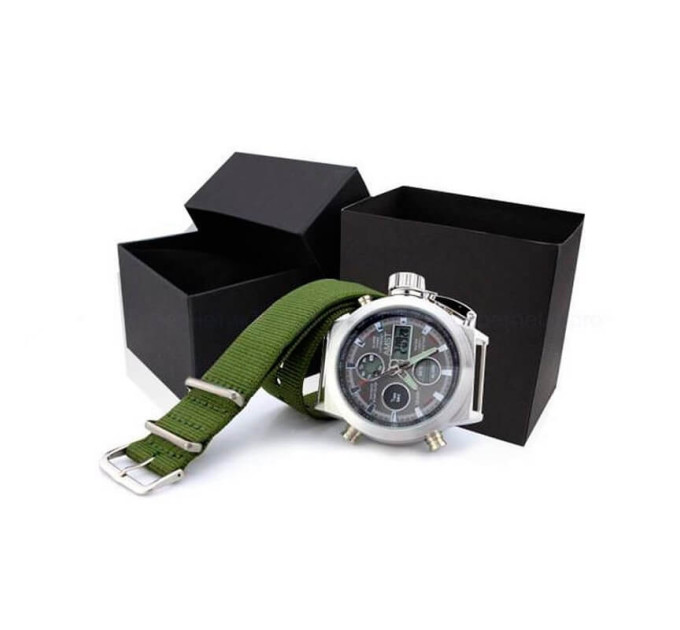 Часы для выживания Amst 3003 Silver – кварцевые мужские