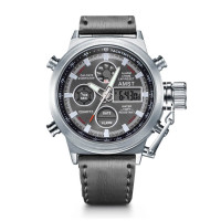Защищённые часы Amst 3003 Silver-Black Защищённые часы Amst 3003 Silver-Black