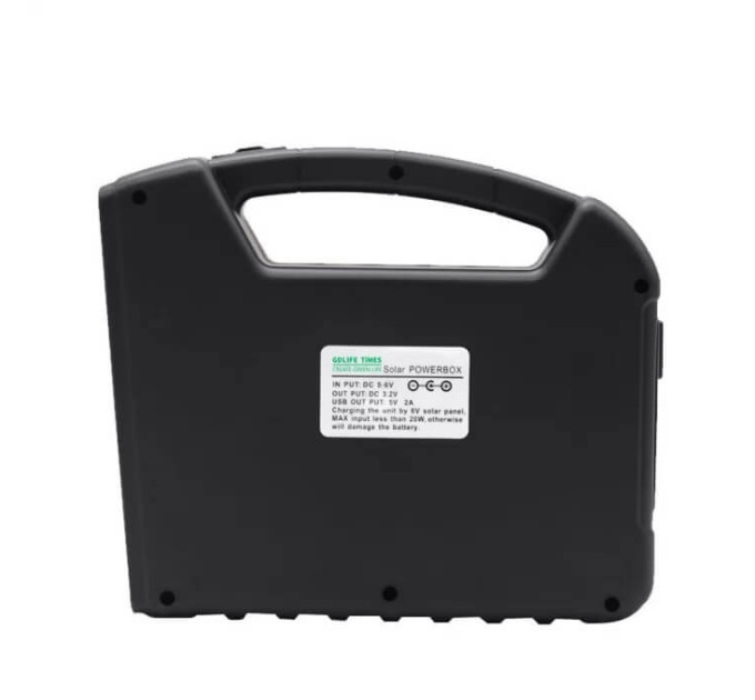 Солнечный фонарь-станция Cclamp CL-25 с 3 лампами, Bluetooth