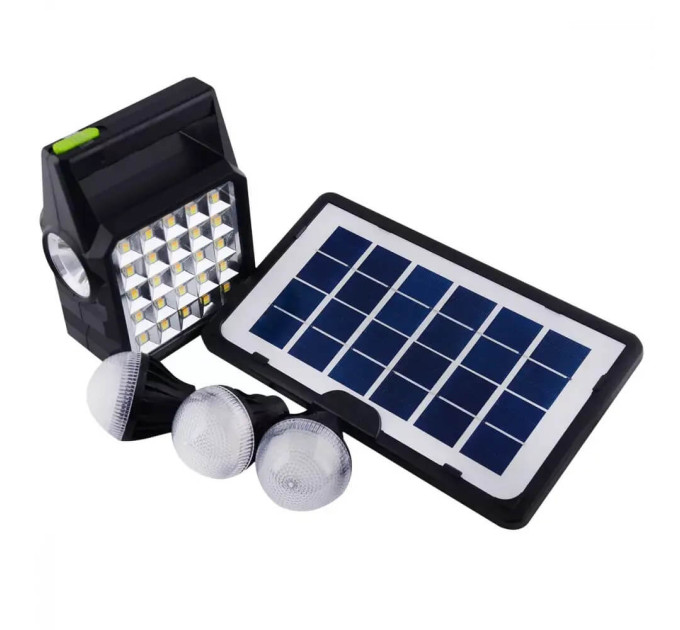 Станция GDTimes GD-105 – зарядка и солнечная панель с LED-фонарем