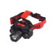 Налобный фонарик BL 1805 COB – 3 LED, фокусировка ZOOM