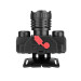 Налобный фонарик BL 1805 COB – 3 LED, фокусировка ZOOM