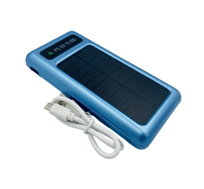 Power Bank UKC 10000mAh SOLAR с солнечной панелью
