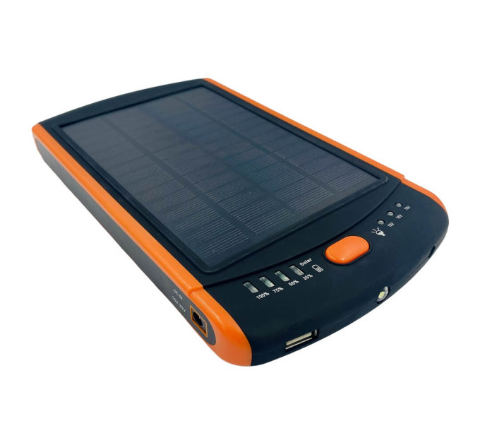Power Bank Globus YMC-S38500 85W с солнечной панелью для ноутбуков