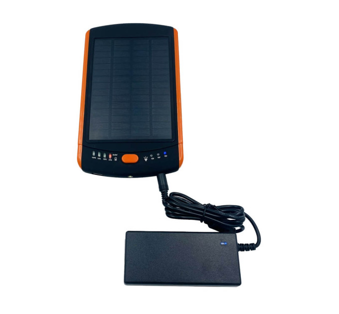 Power Bank Globus YMC-S38500 85W с солнечной панелью для ноутбуков