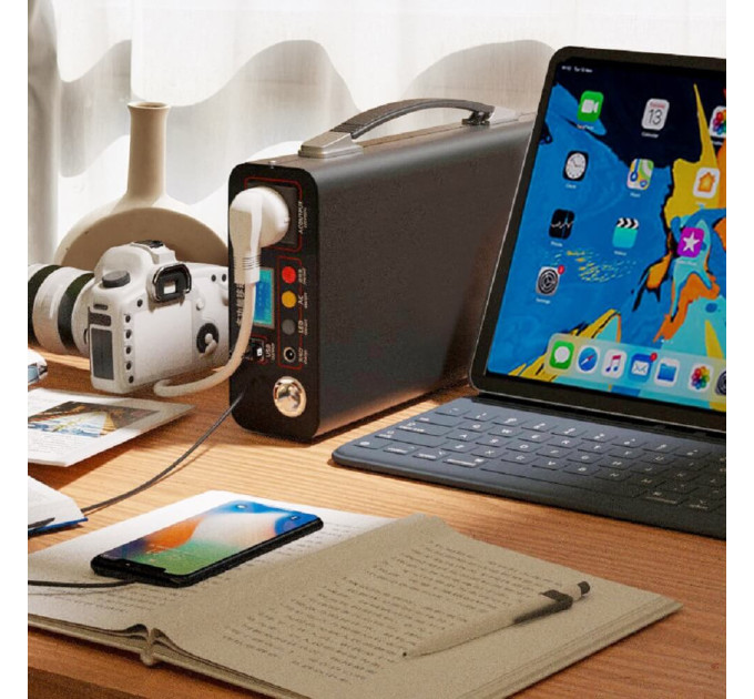 Зарядна станція Globus 220V/300W 75000mAh із чистою синусоїдою