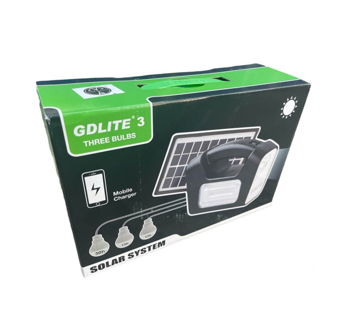 Солнечная зарядная станция GDLite 3 с Power Bank