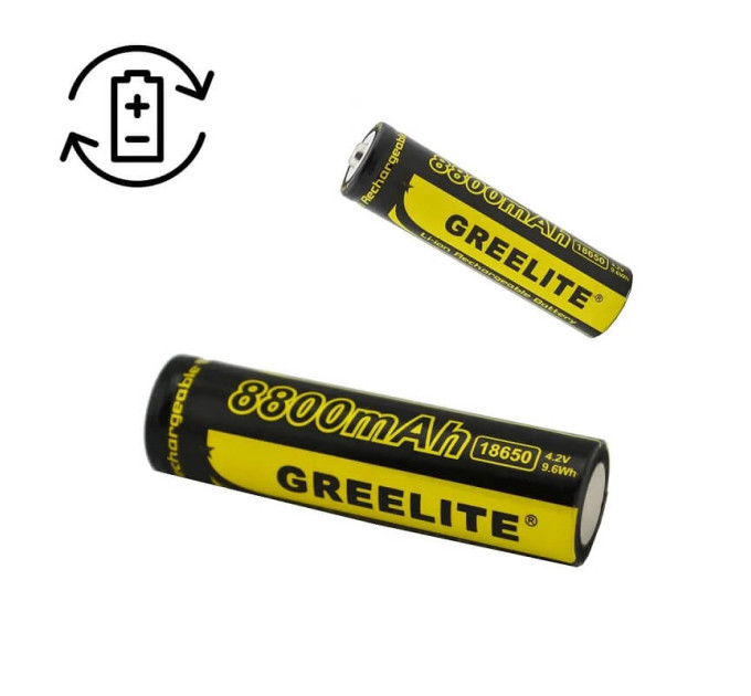 Аккумулятор 18650 Greelite 8800 mAh Li-ion