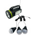 Портативная солнечная станция GDLite GD-2000A с Bluetooth и FM