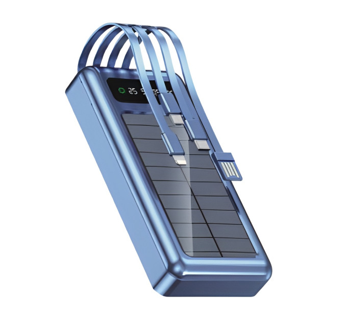Power Bank UKC 102B 20000 mAh із сонячною панеллю