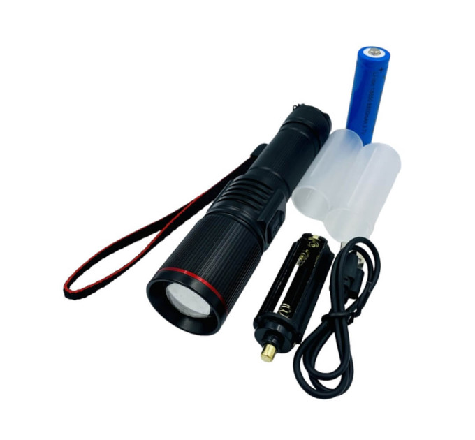 Ручной фонарь X-BALOG Bl-S009-gt100 – до 3000 м и 5 режимами
