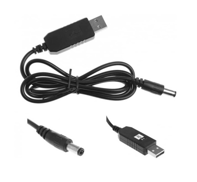 Кабель повышающий напряжение 5V на 9-12V