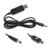 Кабель повышающий напряжение 5V на 9-12V