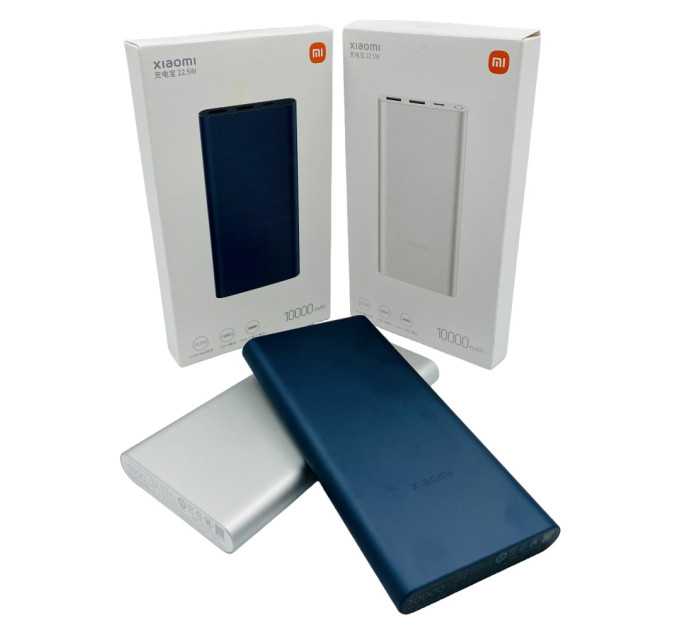 Power bank Xiaomi 10000 mAh 22.5W – с быстрой зарядкой QC 3.0 и PD 3.0