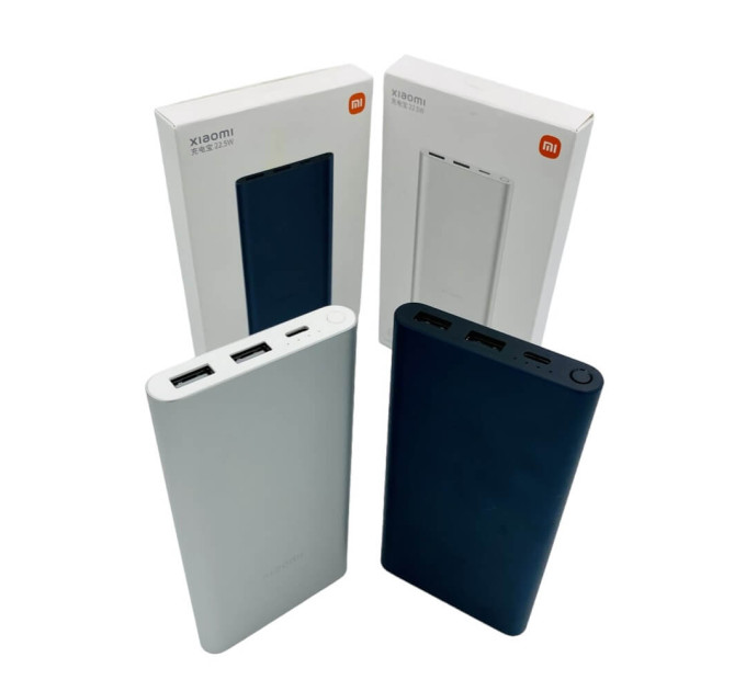 Power bank Xiaomi 10000 mAh 22.5W – с быстрой зарядкой QC 3.0 и PD 3.0