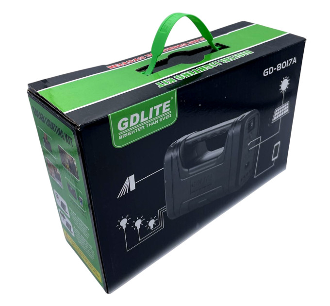 Портативная станция GD Lite 8017A с солнечной панелью