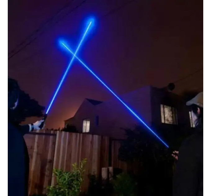Лазерная указка Laser Blue YXB 008 10000 мВт – мощный синий лазер