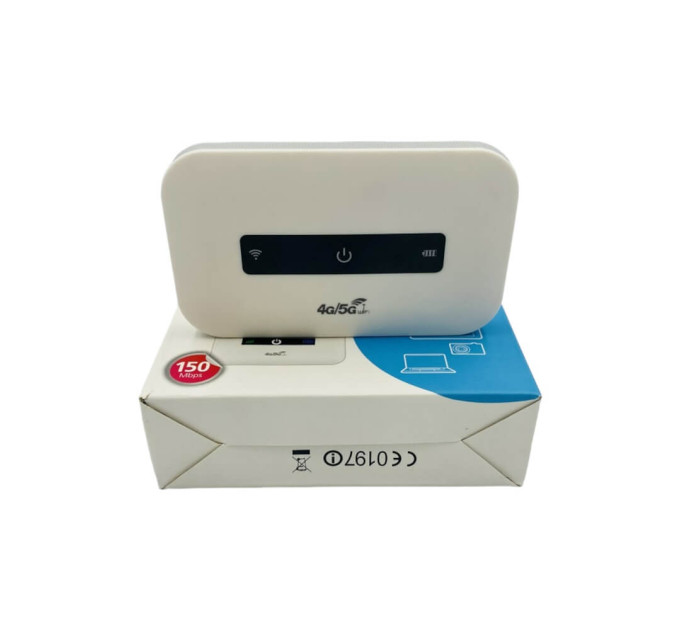 Аккумуляторный WiFi-роутер D6 4G/5G под SIM – 150 Мбит/с