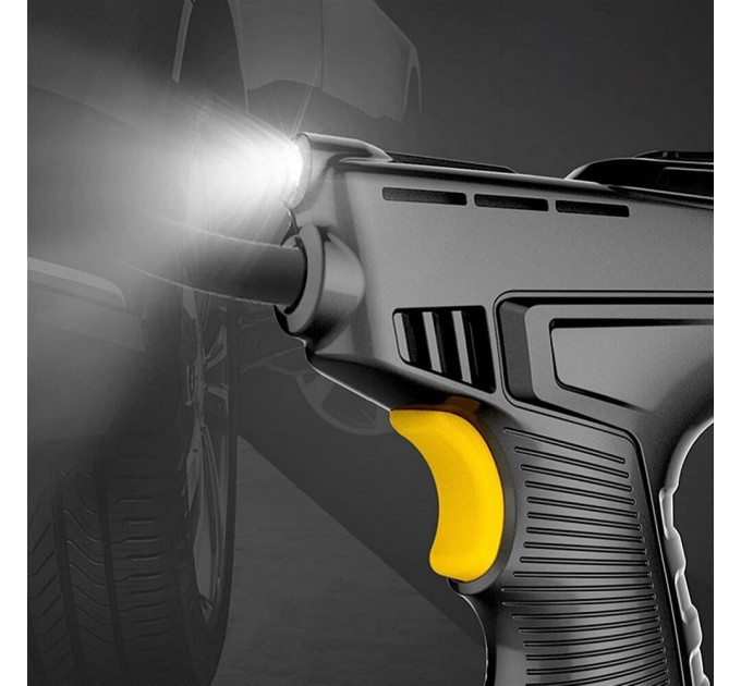 Аккумуляторный компрессор CZX-3668 со встроенным фонариком
