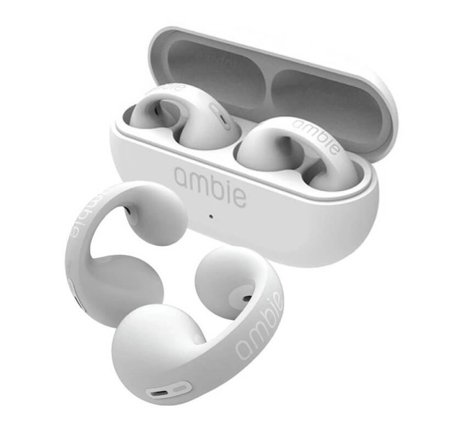 Японские беспроводные наушники Ambie AM-TW 01 с защитой IPX5