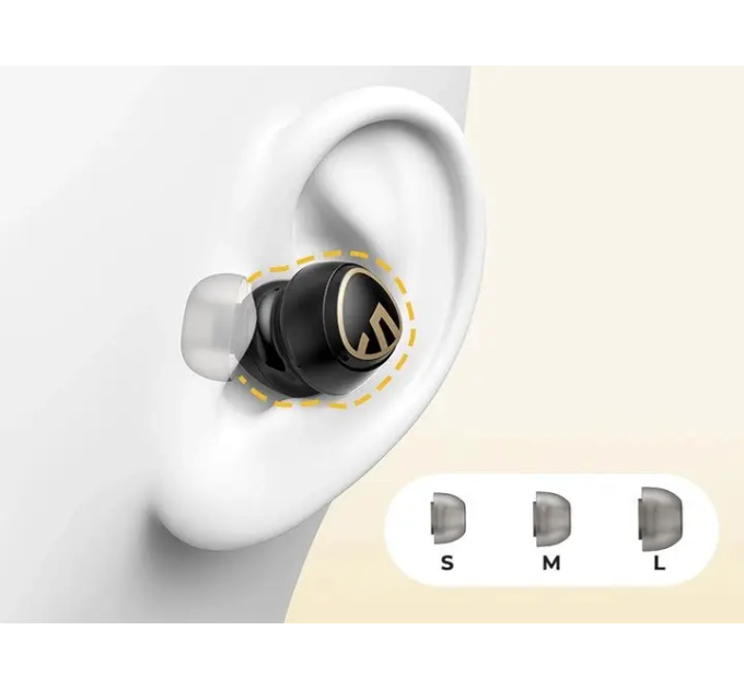 Наушники Mini Pro HS Ultra Light Hybrid ANC с LDAC — вакуумные сенсорные TWS