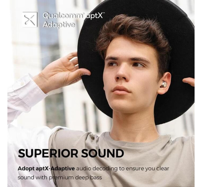 Беспроводные наушники Soundpeats Sonic Bass Addict In-Ear IPX5