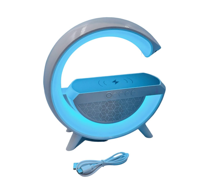 Беспроводная зарядная станция-ночник G-240 с Bluetooth колонкой