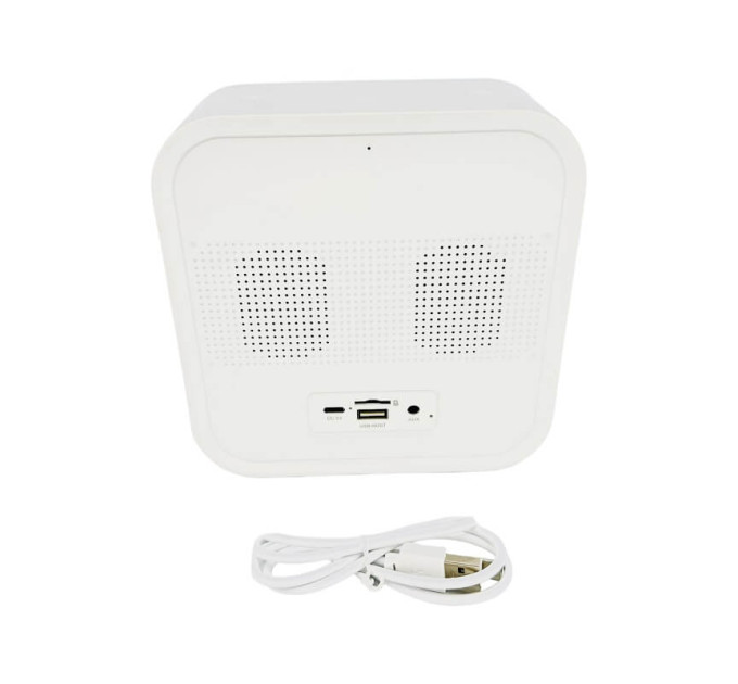 Bluetooth колонка Mini Hi-Fi P-10 с часами и RGB подсветкой