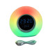 Портативная Bluetooth-колонка Mini Hi-Fi P-11 с часами, будильником и RGB-подсветкой